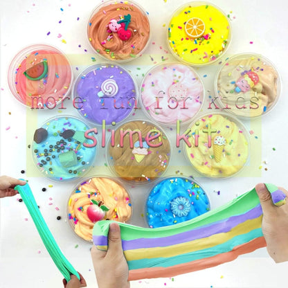 Relaxing Stress Ball with Soft Clay Slime