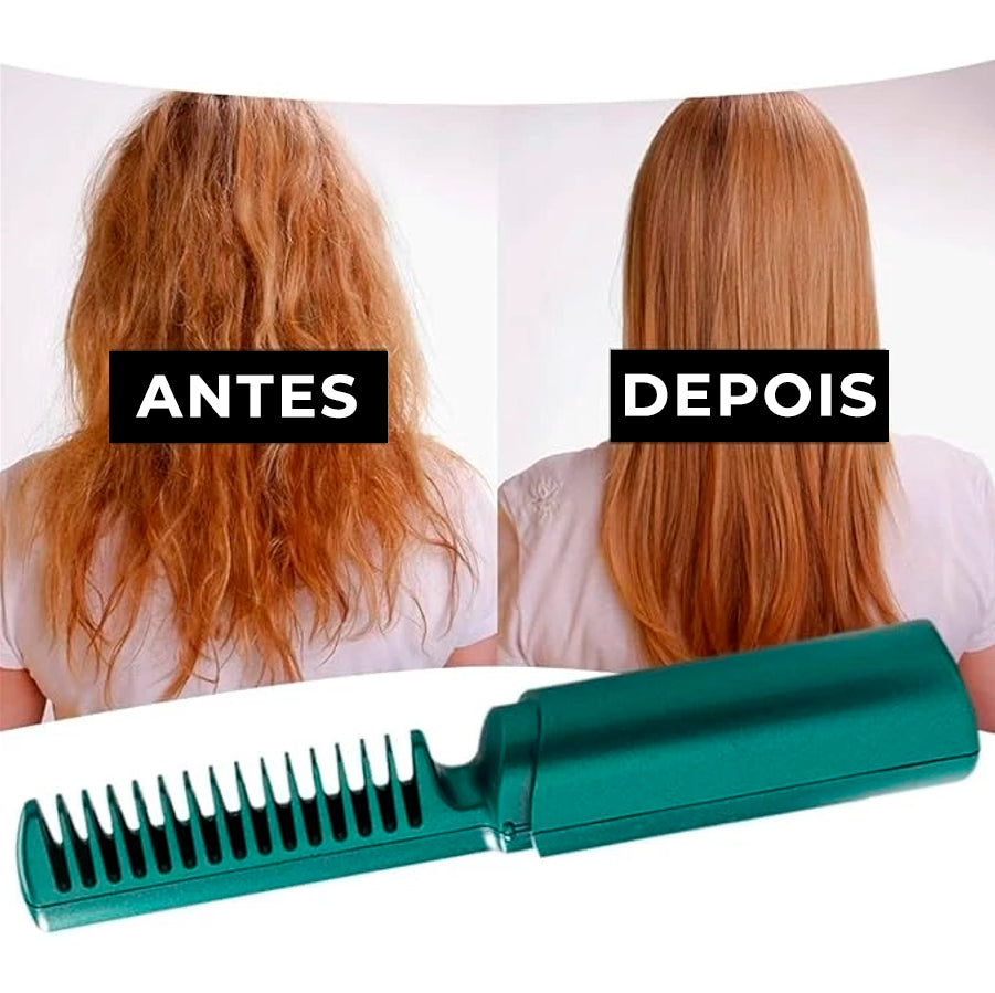 Glatzza Mini Hair Brush for Frizz Free Styling