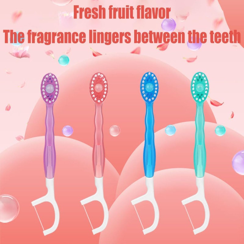 Compact 5-in-1 Travel Toothbrush Set - Fesara