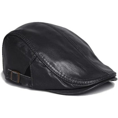 Vintage Style Leather Hat
