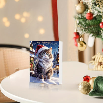 Classic Cats Christmas Countdown Calendar with 24 Gifts