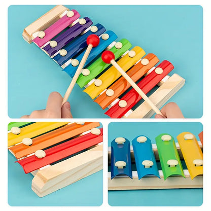 Kids 5-in-1 Learning Play Table Set