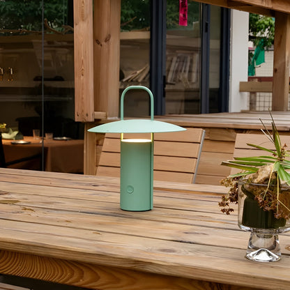 Bright Solar Powered Outdoor Table Lamp