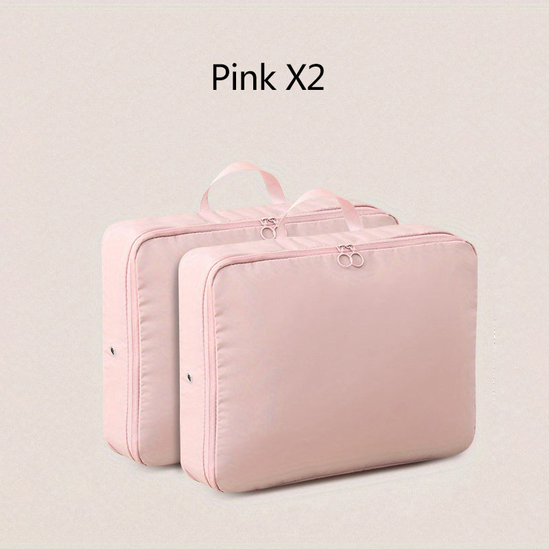Stylish Double Zipper Travel Bag