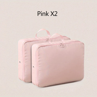 Stylish Double Zipper Travel Bag