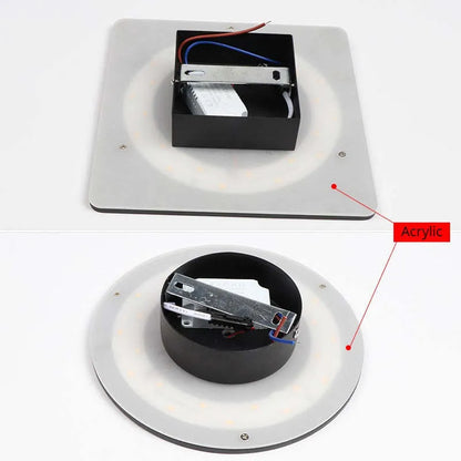 Sleek Contemporary Outdoor LED Wall Light Metal