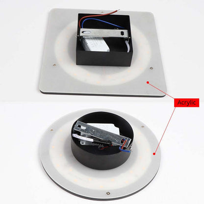 Outdoor LED Security Light Fixture