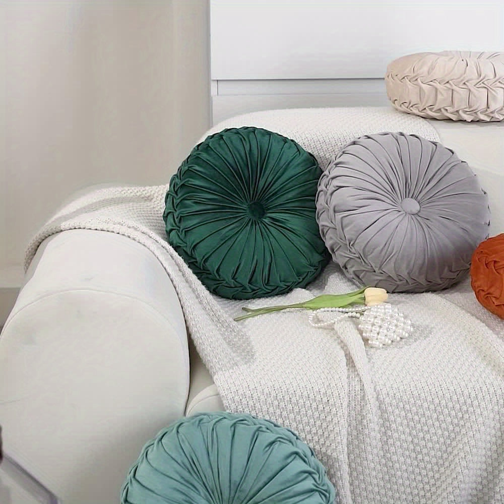 Soft Velvet Pumpkin Decorative Pillow