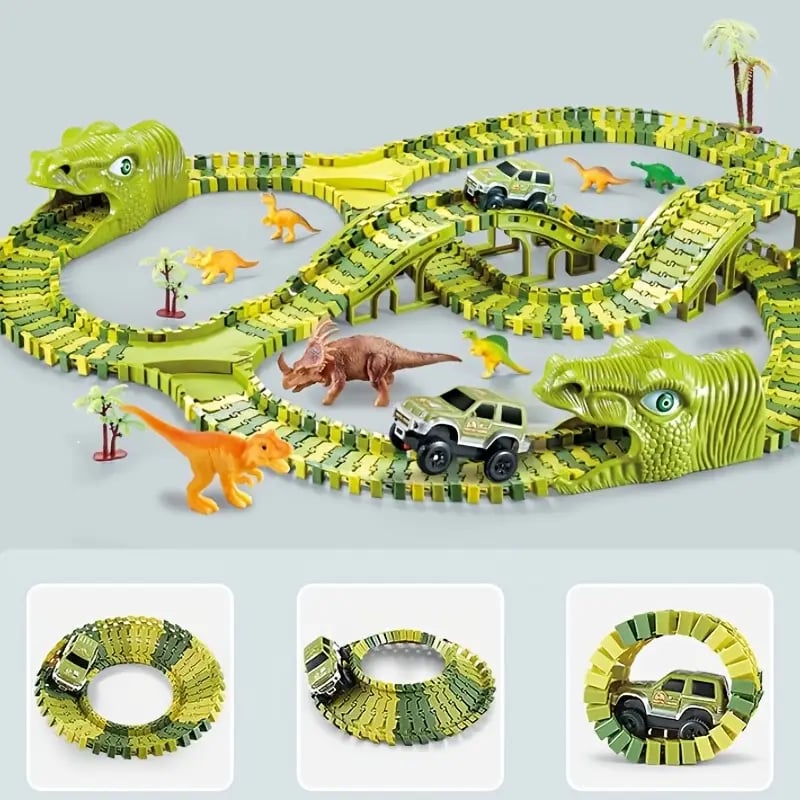 Fun Flexible Train Track Play Set