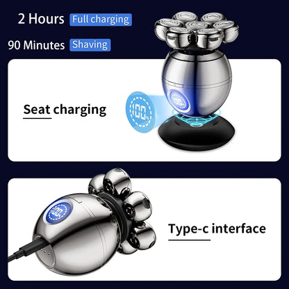 Advanced 7D Electric Shaver for Close Smooth Shaves