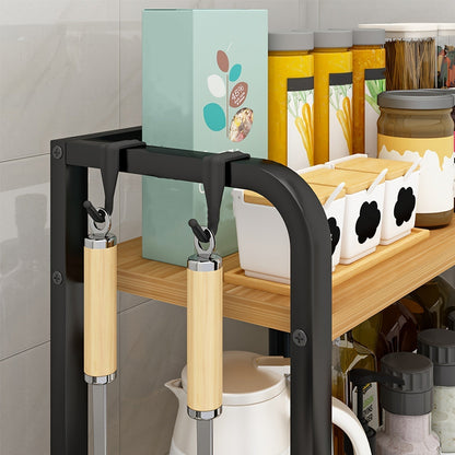 Space Saving Steel Kitchen Storage Shelf