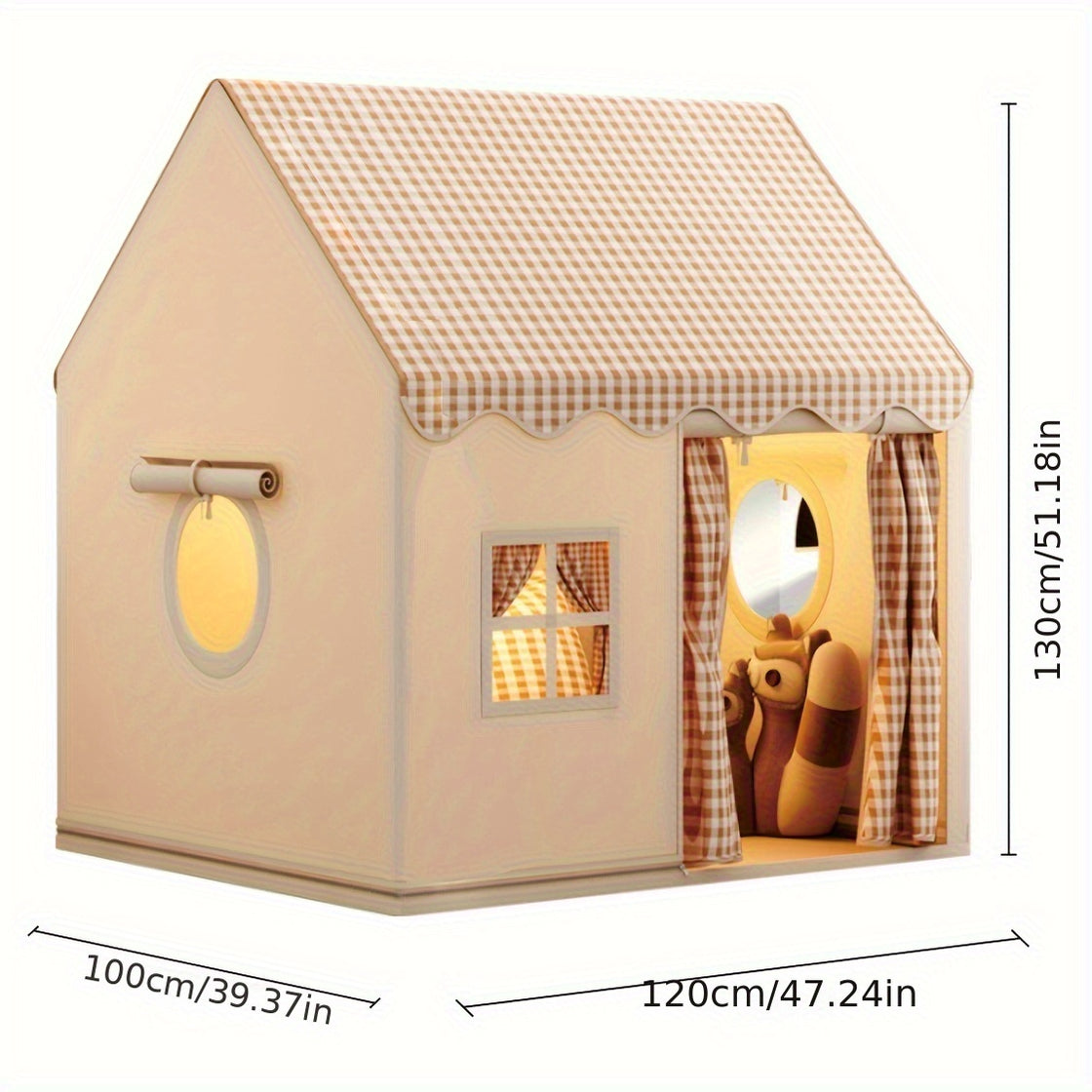 Colourful Kids Playhouse for Indoor Fun