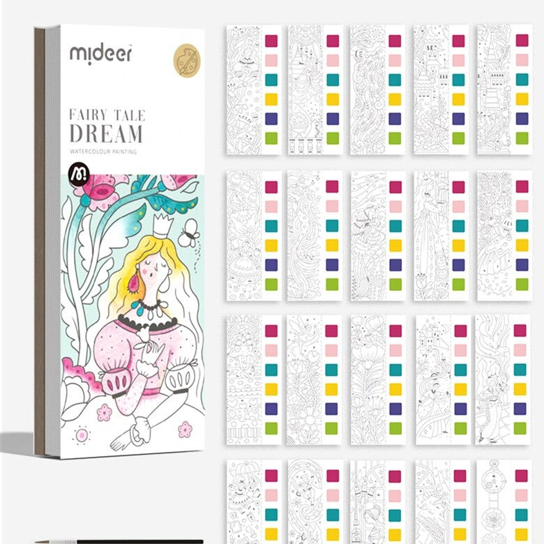 Colorful Children's Watercolor Art Painting Kit - Fesara