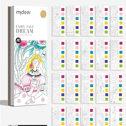 Colorful Children's Watercolor Art Painting Kit - Fesara