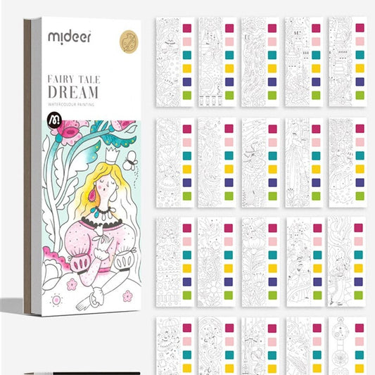 Colorful Children's Watercolor Art Painting Kit - Fesara