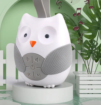 Soothing Baby Owl Sound Machine with Lullabies