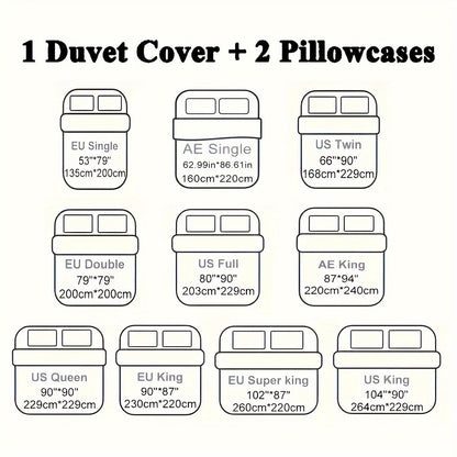 Cozy Fesara Plush Duvet Cover Set with Zipper