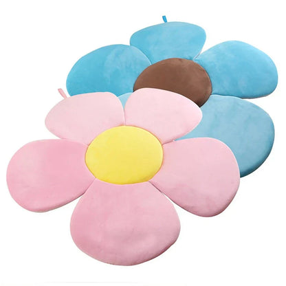 Soft Floral Baby Bath Support Cushion