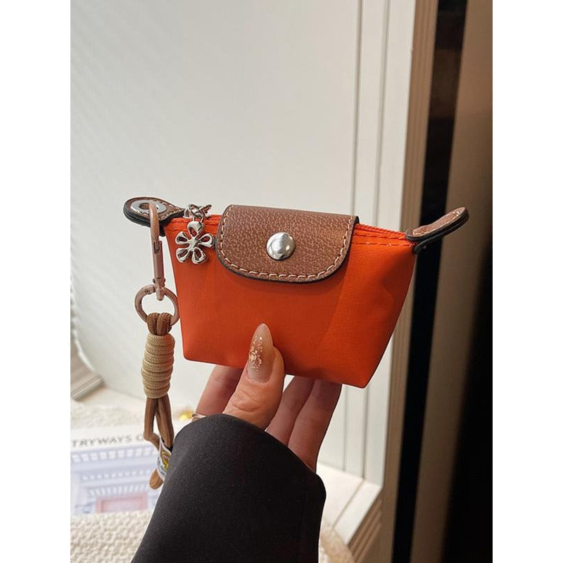 Small Nylon Wristlet Handbag