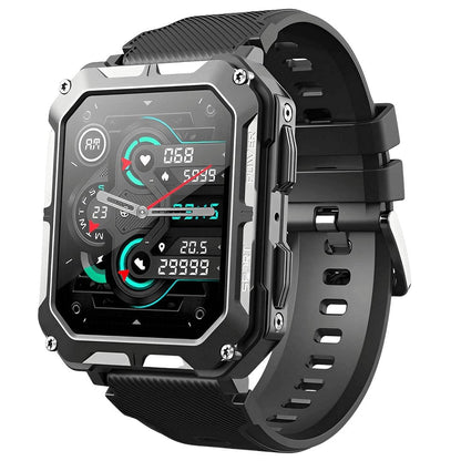 Tough Waterproof Smartwatch - Long Lasting and Versatile - Fesara
