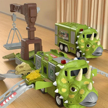 Cool Dino Toy Truck Set