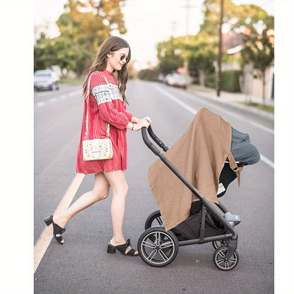Cozy Nursing Blanket - Gentle Cotton Wrap for Moms
