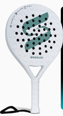 Lightweight Carbon Padel Racket for Control & Comfort