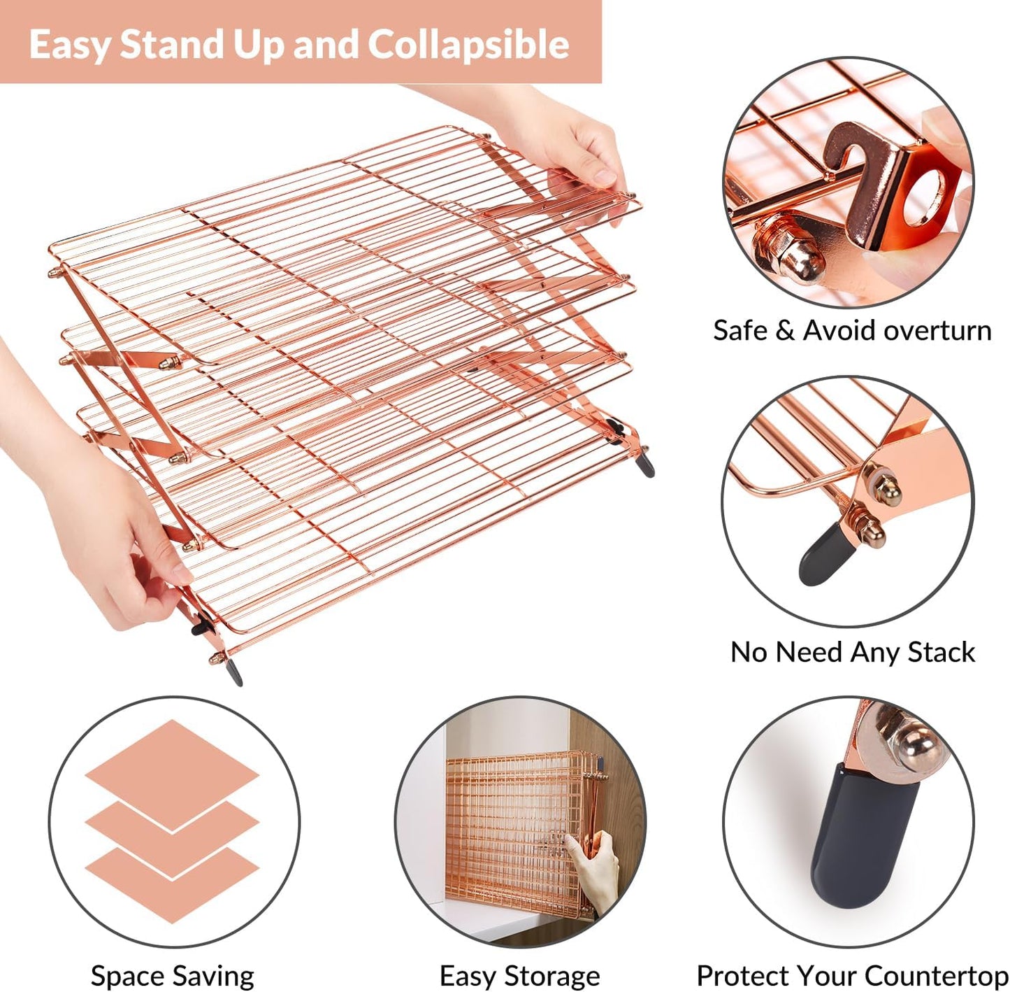 Compact Rapid Cake Cooling Rack