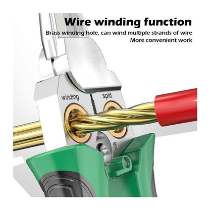 Multi-Function Wire Stripper with Voltage Tester