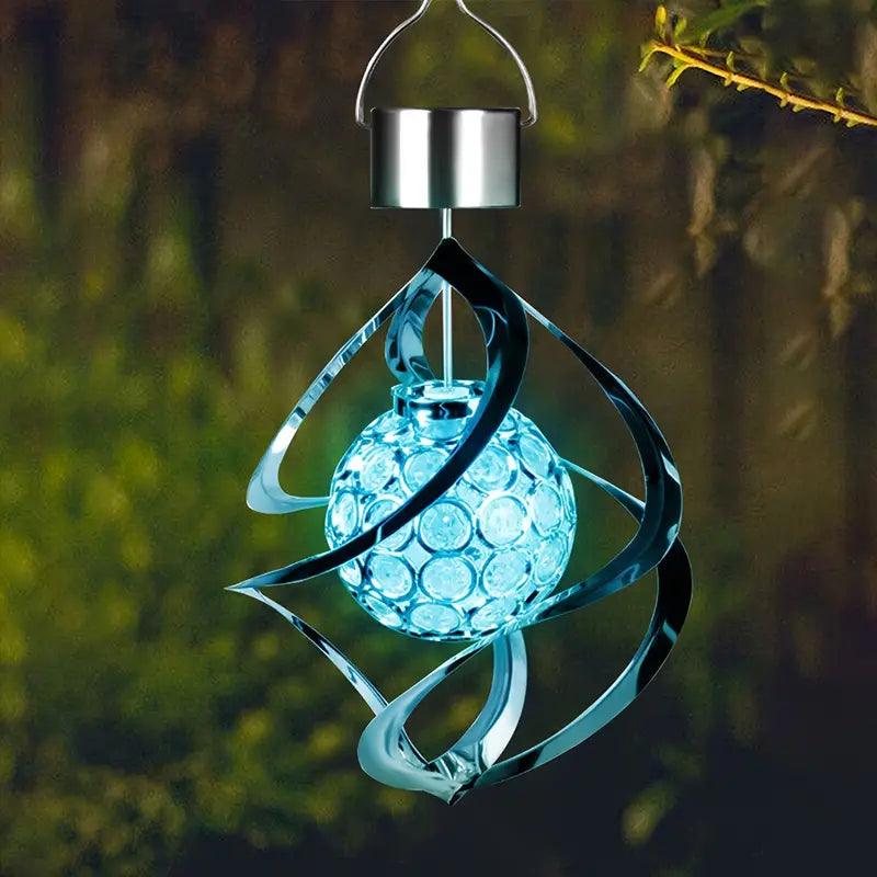 Outdoor Color Changing Solar Wind Chime Light