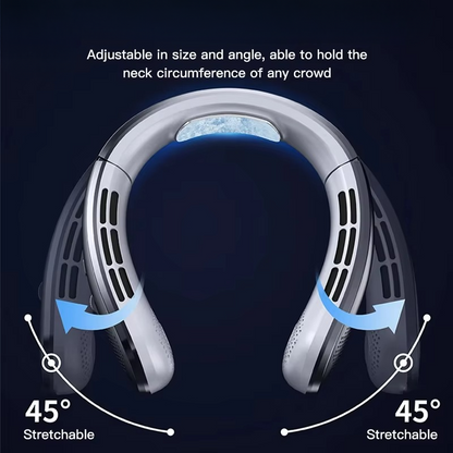 Compact Portable Neck Fan Cooler Rechargeable Personal