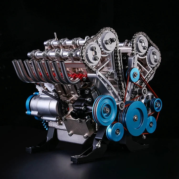 Vintage Car Engine Block Desk Model