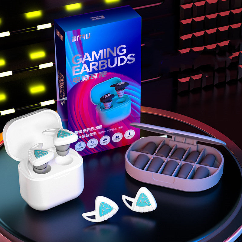 Comfortable Silicone Ear Plugs with Extra Foam Tips - Fesara