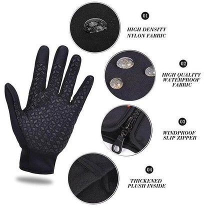 Warm Waterproof Insulated Winter Gloves