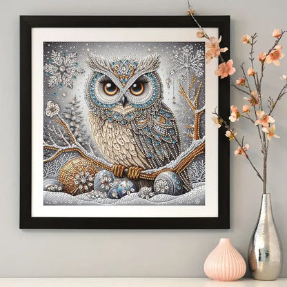 Whimsical Owl Figurine - Magic Decor