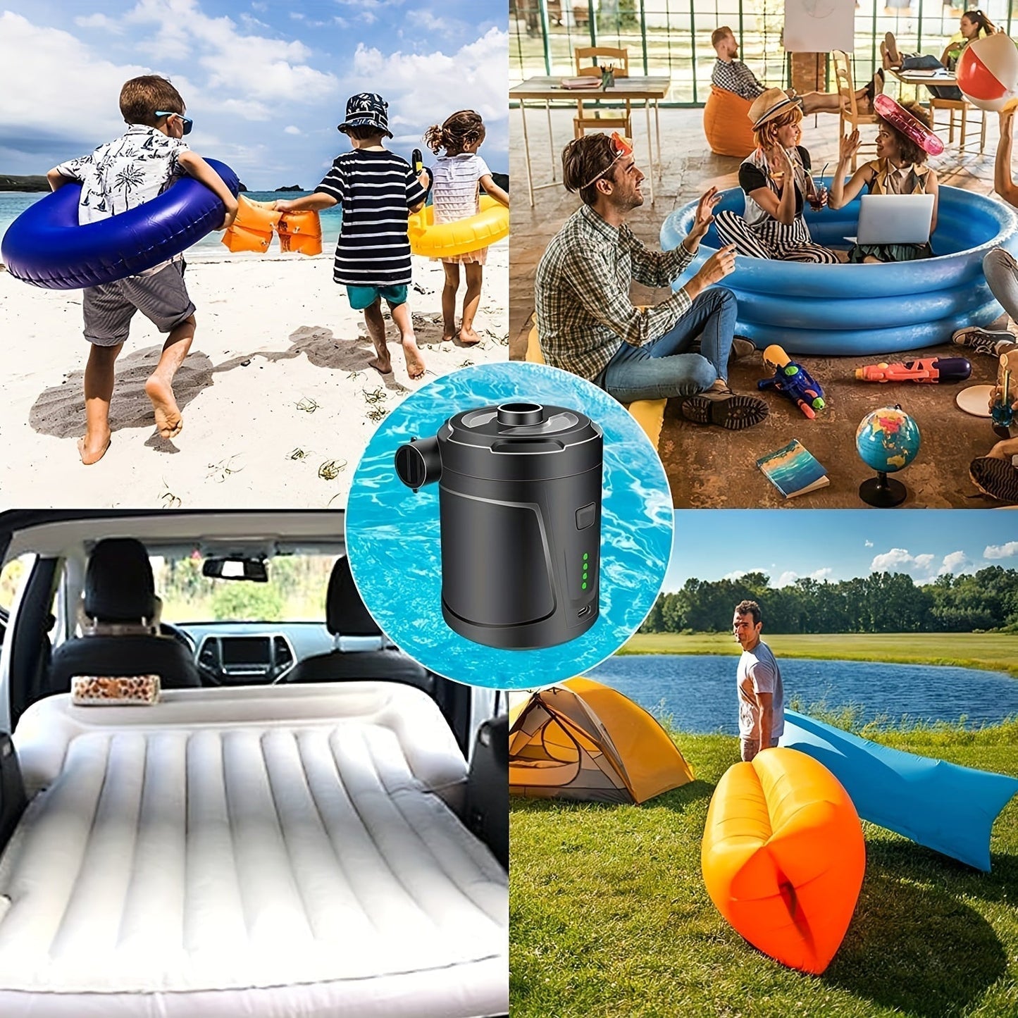 Portable Air Pump for On-The-Go Inflation
