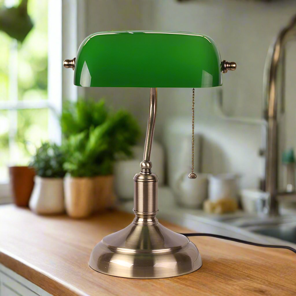 Elegant Luxury Glass Table Lamp