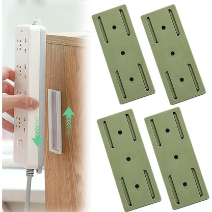Easy Install Power Strip Holder with Slide Track