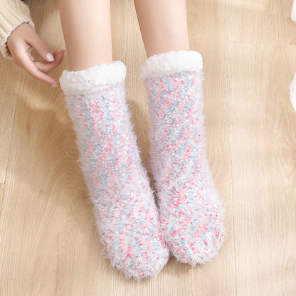 Cozy Non Slip Crew Socks