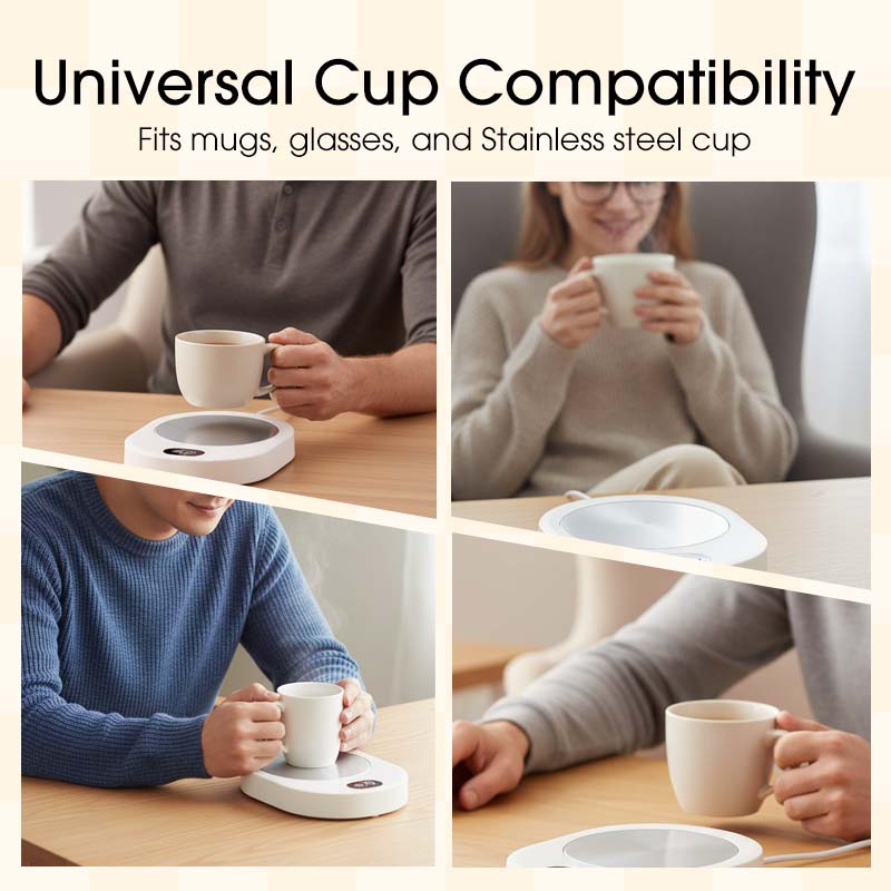 Insulated Coffee Mug - Keeps Drink Hot All Day