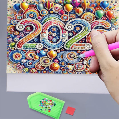 Sparkly 2026 Customizable Desk Calendar