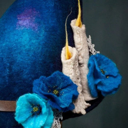 Spooky Black Witch Hat