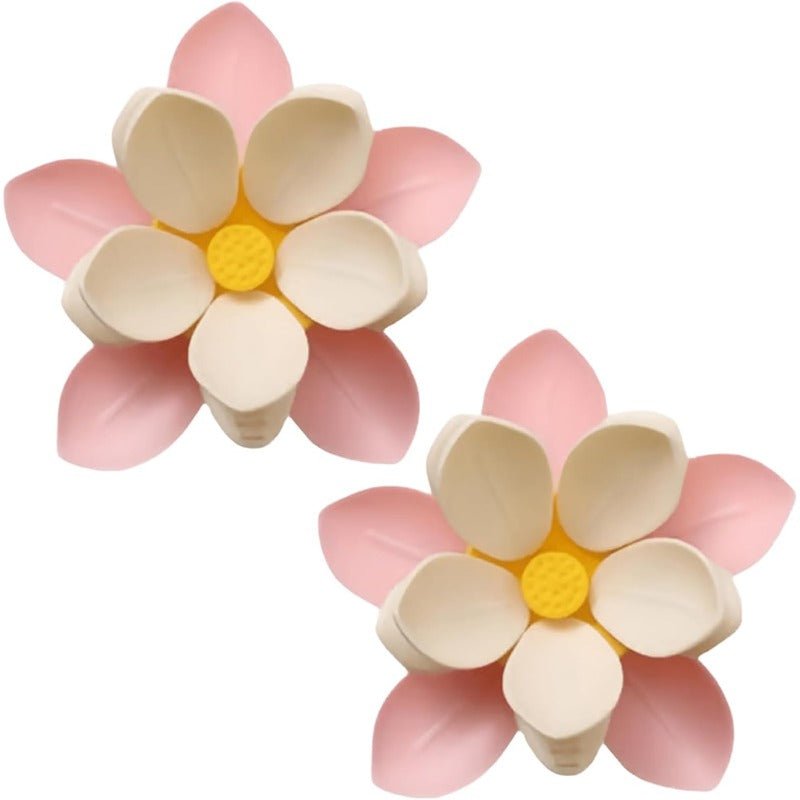 Colorful Floral Fridge Magnet Clip
