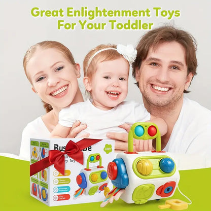 Colorful Baby Learning Cube Toy