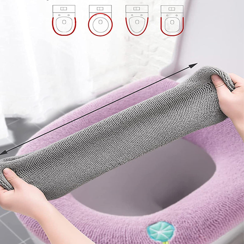 Soft Heated Toilet Seat Cover for Comfort
