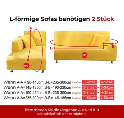 Stretchy Soft Velvet Sofa Protector Cover