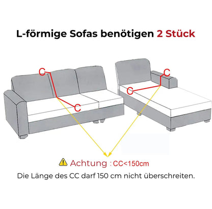 Stretchy Soft Velvet Sofa Protector Cover
