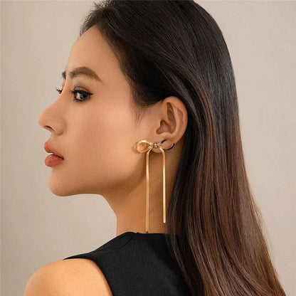 Delicate Pink Drop Earrings
