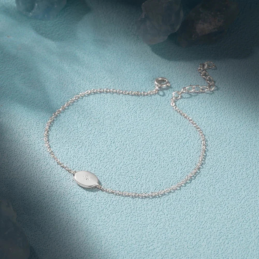 Delicate Chain Star Charm Bracelet