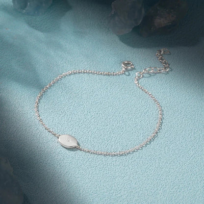 Delicate Chain Star Charm Bracelet